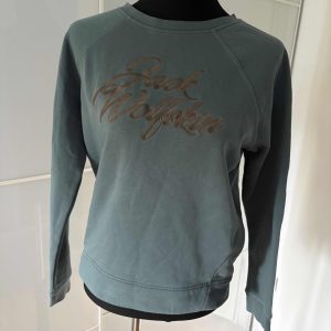 Jack Wolfskin Sweatshirt Petrol fleecegefuettert