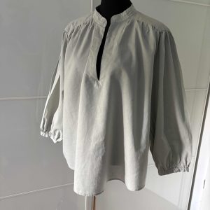 H&M Bluse Beige Leinen-Mix