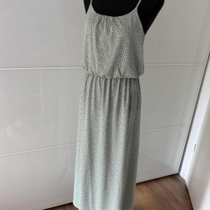 ONLY Kleid Grau Gepunktet