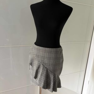H&M Rock Grau Kariert Glencheck
