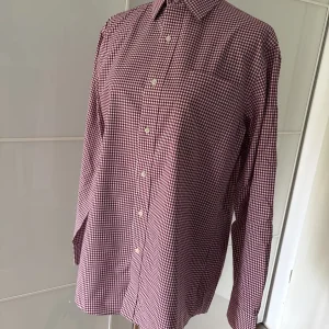 Lauren Ralph Lauren Karo Bluse Bordeaux