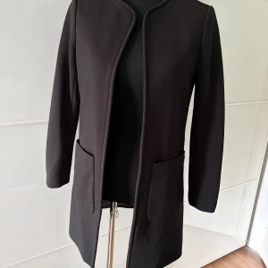 H&M schwarzer offener Mantel-Cardigan