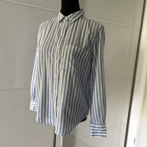 H&M blau-weiss gestreifte Bluse