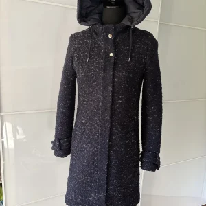 Esprit Bouclé-Mantel mit Kapuze