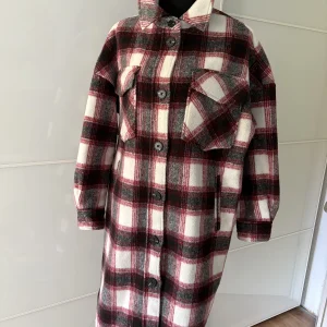 Vero Moda Karo-Hemdjacke oversize
