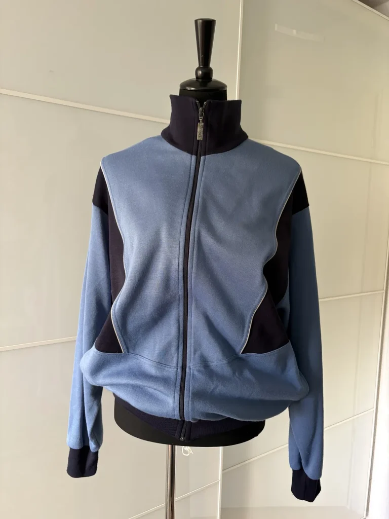 Schneider Sportswear Trainingsjacke Colorblock Hellblau Marine