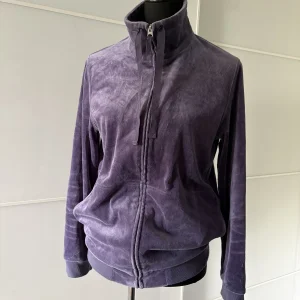 Triumph Nicki-Jacke lila mit Stehkragen